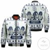 MLB San Diego Padres Gnomes Ugly Christmas Bomber Jacket
