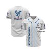 Crystal Palace FC Custom Name White Baseball Jersey