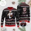 MLB Washington Nationals Player With Ball And Glove Sweater