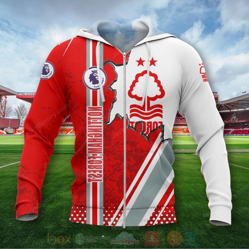 Nottingham Forest FC Limited Edition Zip Up Hoodie Nottingham Forest FC Limited Edition Zip Up Hoodie