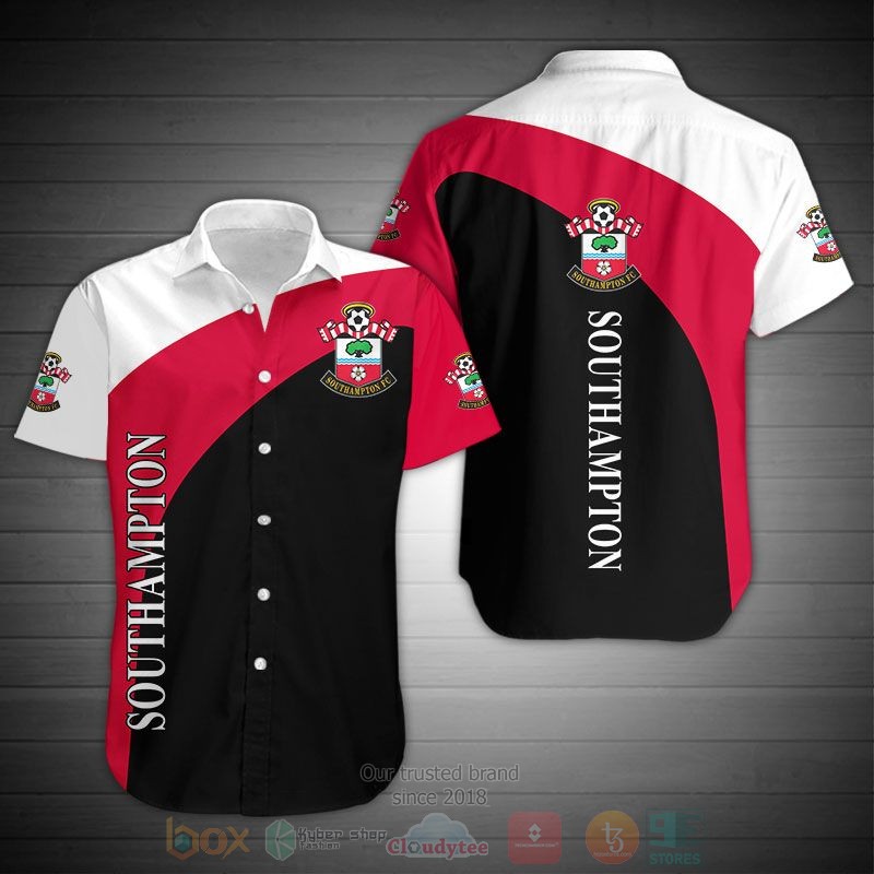 Southampton FC White Red Black T-Shirt