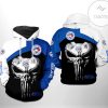 MLB Toronto Blue Jays Punisher Skull Pullover Hoodie