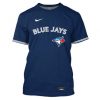 MLB Toronto Blue Jays Custom Name Number Navy T-Shirt