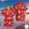 Crystal Palace FC Coconut Island Red Hawaiian Shirt