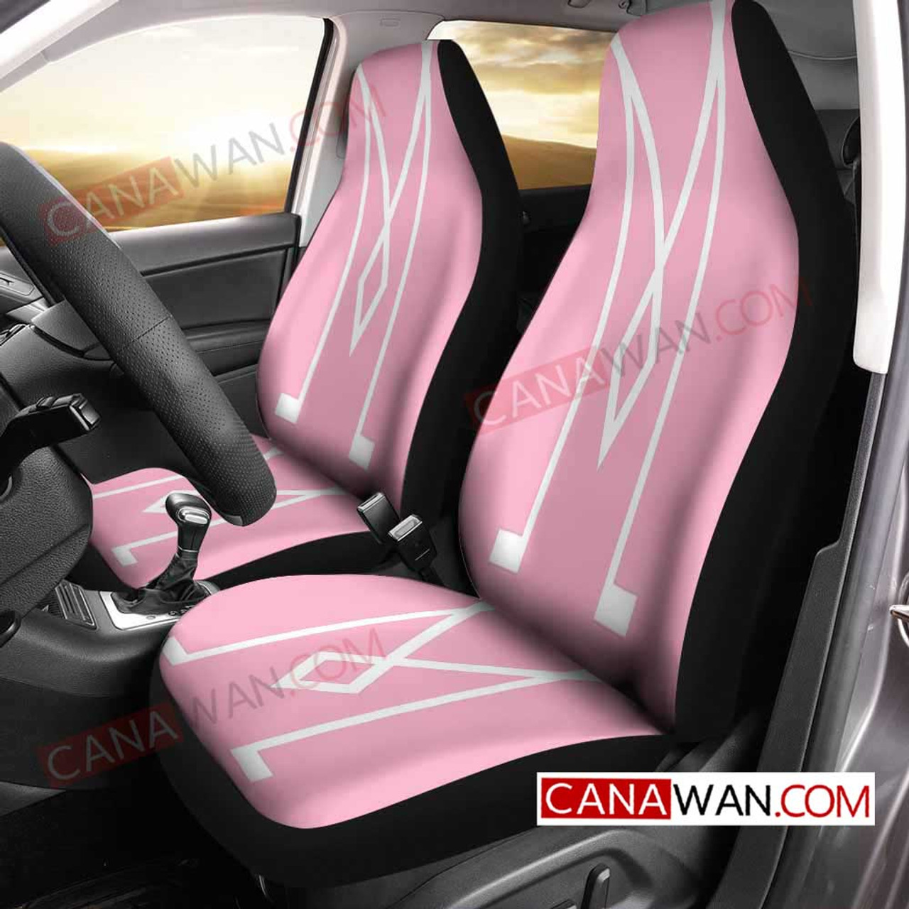 MLS Inter Miami CF Car Seat Covers V4