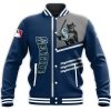 MLB Seattle Mariners Custom Name Number Navy Baseball Jacket