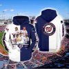 MLB Washington Nationals Navy White Pullover Hoodie