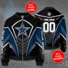 NFL Dallas Cowboys Custom Name Number Protect Bomber Jacket