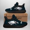 NFL Philadelphia Eagles Black Green Reze Sneakers
