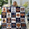 NFL Chicago Bears Grab A Beer And Let Go Quilt Blanket