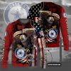 NFL Dallas Cowboys Custom Name One Nation Under God Sweatshirt