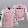 NFL Dallas Cowboys Pink America Team Baseball Jacket