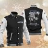 NFL Seattle Seahawks Black Iron Maiden Baseball Jacket