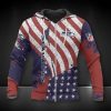 NFL Seattle Seahawks American Flag Zip Up Hoodie