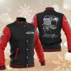 NFL Seattle Seahawks Black Red Iron Maiden Baseball Jacket