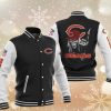 NFL Chicago Bears Black Iron Maiden Baseball Jacket