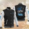 NFL Carolina Panthers Black Iron Maiden Baseball Jacket