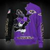NFL Baltimore Ravens Purple Black Sweatshirt