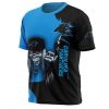 NFL Carolina Panthers Halloween Iron Maiden T-Shirt