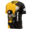 NFL Pittsburgh Steelers Iron Mainden Halloween T-Shirt