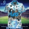 NFL Carolina Panthers White Blue Gorilla Hawaiian Shirt