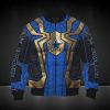 NFL Dallas Cowboys Blue Golden Spider Man Bomber Jacket