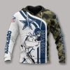 NFL Dallas Cowboys Campo Player Running Pullover Hoodie
