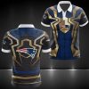 NFL New England Patriots Spider Man Edition Polo Shirt