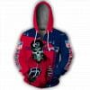 NFL New England Patriots Cute Death Gift Zip Up Hoodie