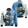 NFL Tennessee Titans Jack Skellington Anh Zero Bomber Jacket