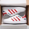 NFL New England Patriots White Red Stripes Stan Smith Shoes
