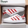 NCAA Ohio State Buckeyes White Red Stan Smith Shoes
