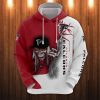 NFL Atlanta Falcons Halloween Iron Maiden Pullover Hoodie