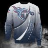 NFL Tennessee Titans White Navy Blue Sweatshirt