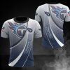 NFL Tennessee Titans White Navy Blue T-Shirt
