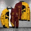 NFL Washington Commanders Yellow Brown Limited Bomber Jacket