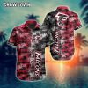 NFL Atlanta Falcons Coconut Tree Red Silver Hawaiian Shirt