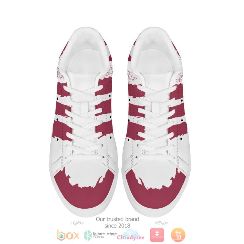 NFL Arizona Cardinals White Red Stan Smith Shoes NFL Arizona Cardinals White Red Stan Smith Shoes