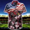 NFL Arizona Cardinals America Flag Flower Hawaiian Shirt