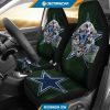 NFL Dallas Cowboys Legends Green Car Seat Covers
