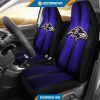 NFL Baltimore Ravens Black Purple Car Seat Covers