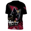 NFL Arizona Cardinals Halloween Black T-Shirt