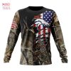 NFL Denver Broncos Custom Name Number America Flag Sweatshirt