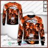 NFL Denver Broncos Halloween Horror Orange Sweatshirt