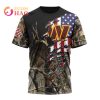 NFL Washington Commanders Custom Name Number Special Camo T-Shirt