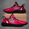 NCAA Ohio State Buckeyes Scarlet Yeezy Boost Sneakers
