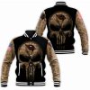 NFL Arizona Cardinals Punisher Skull Camo Baseball Jacket