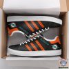 NFL Miami Dolphins Black Orange Stan Smith Shoes