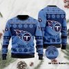 NFL Tennessee Titans Navy Blue Ugly Christmas Sweater