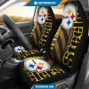 NFL Pittsburgh Steelers Golden Black Car Seat Covers